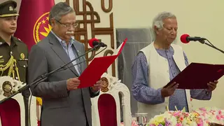 শপথ নিলো ড. ইউনূসের নেতৃত্বে অন্তর্বর্তীকালীন সরকার